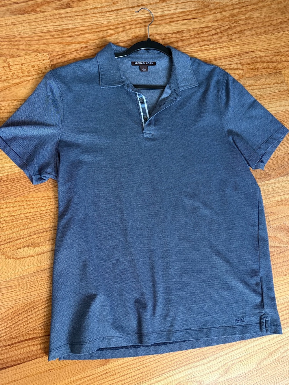 Michael Kors Men's Slate Blue Polo Shirt